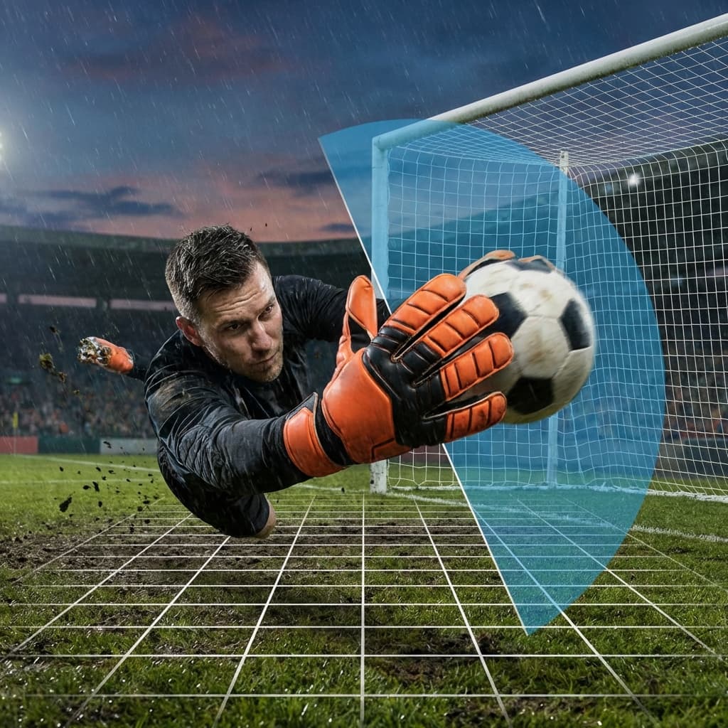 【完全版】GKポジショニングの科学｜セーブ率を劇的に上げる方法