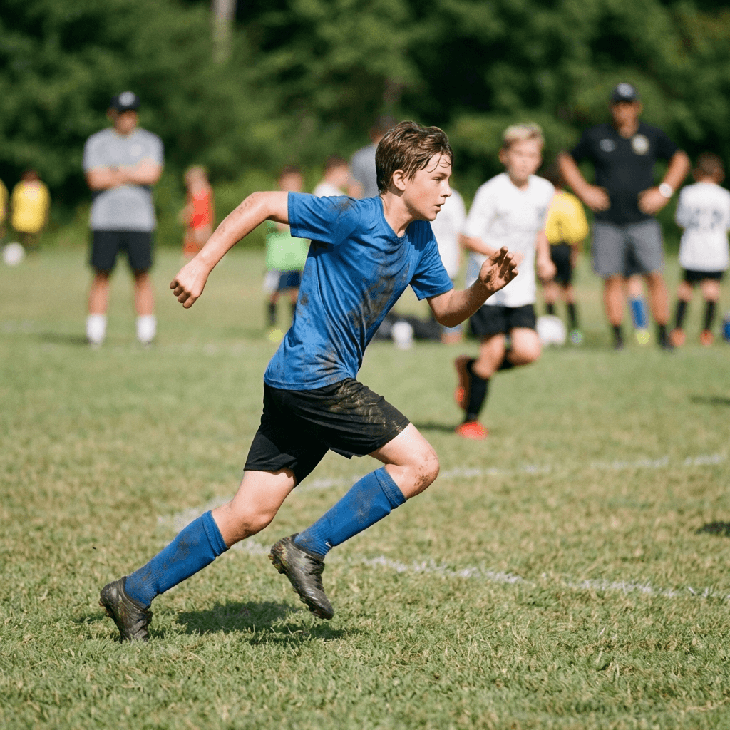 サッカーのオフザボール動き方トレーニング完全ガイド｜動き出しを速くしてフリーになる