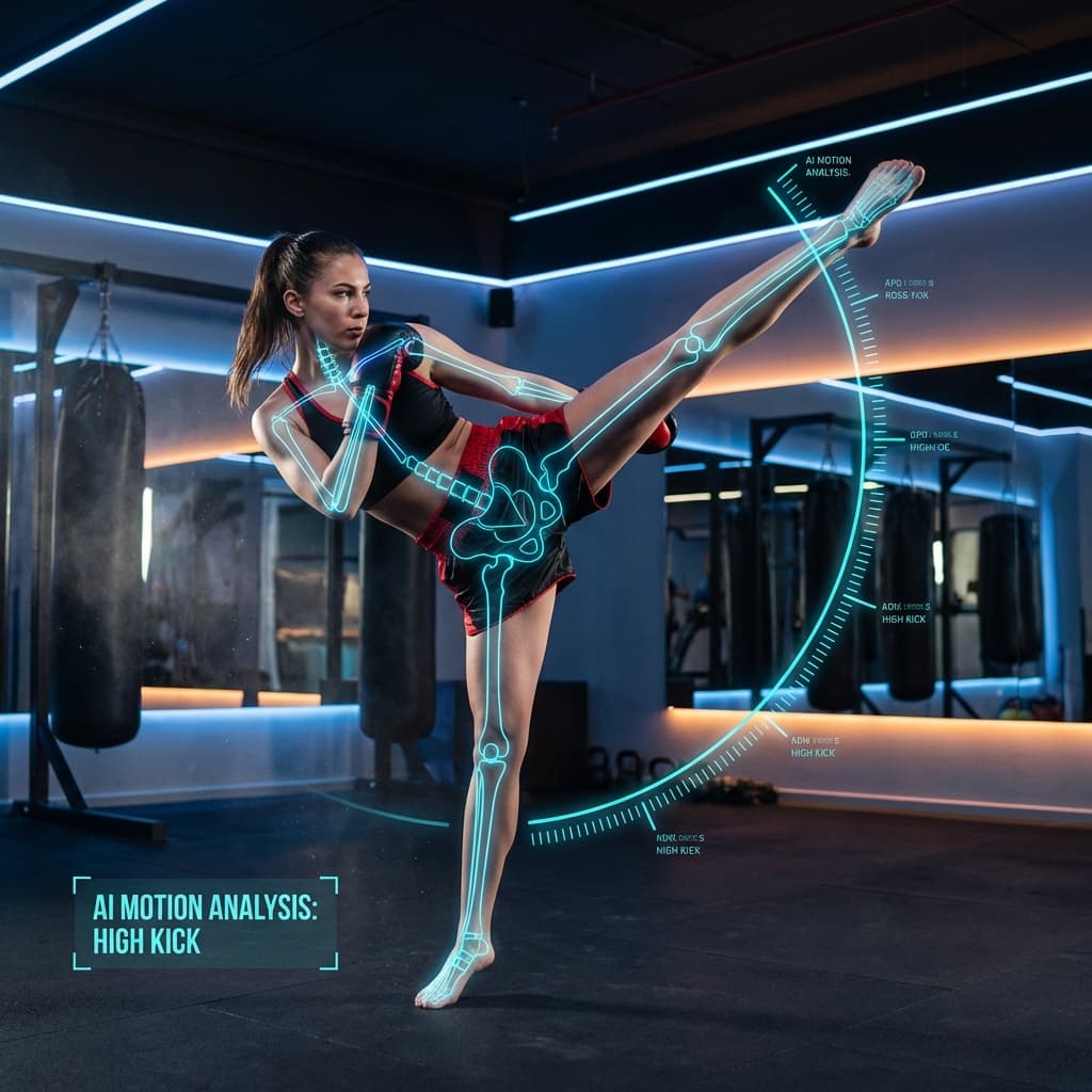 ハイキックが上がらない原因と柔軟性トレーニング|AI分析でキック力アップ