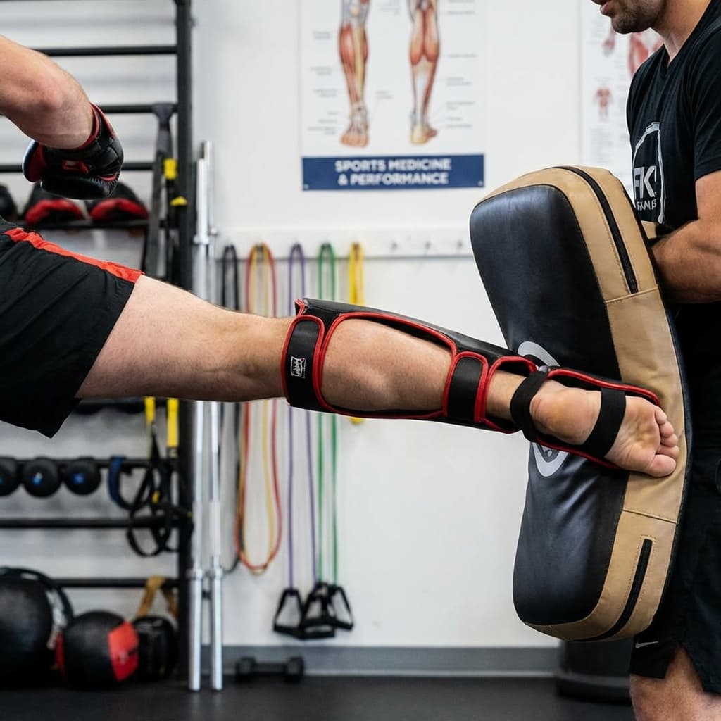 ローキックですね痛い原因とフォーム改善法|AI動画分析で正しい蹴り方習得