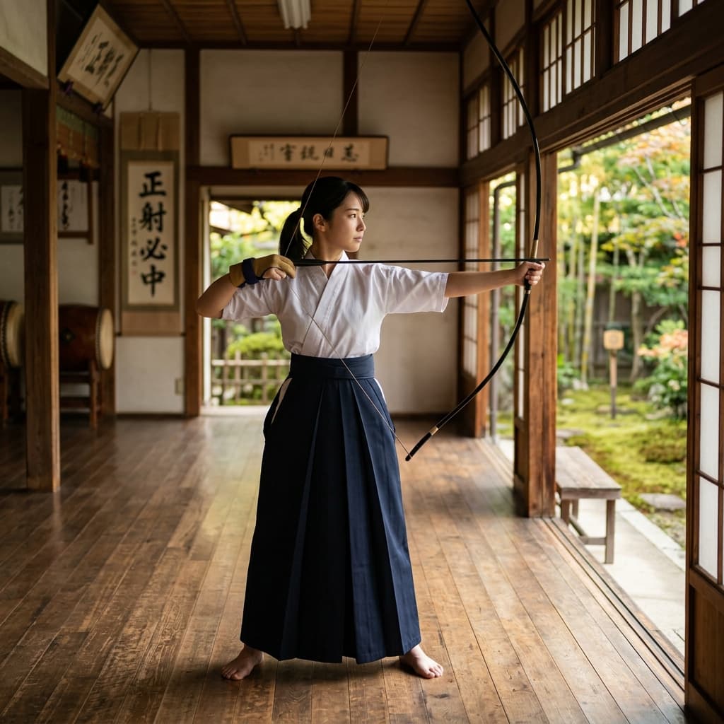 弓道の自主練習メニュー完全版|自宅・一人でもできる15分/30分/60分プラン