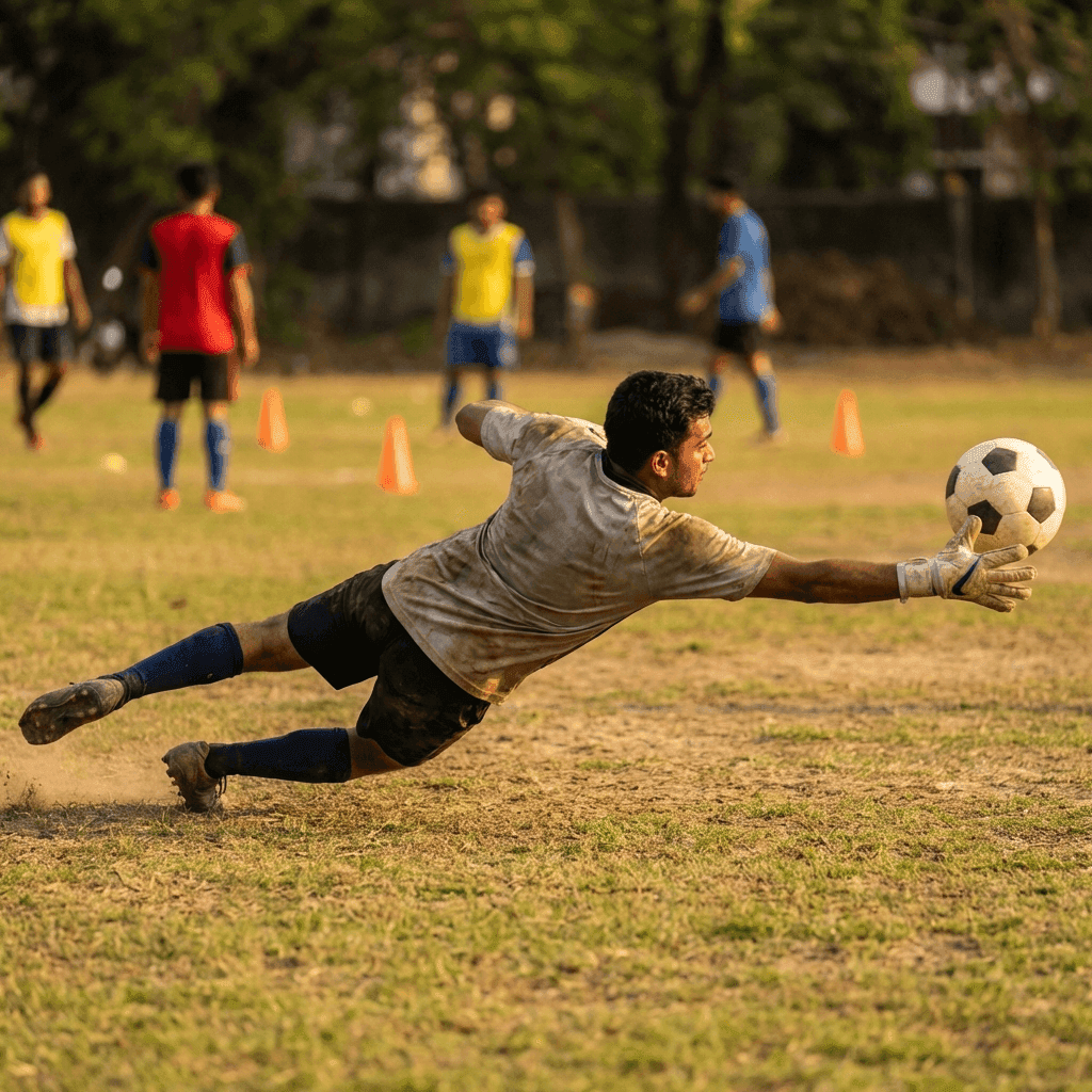 サッカーGKの自主練メニュー完全ガイド|30日で固める基礎