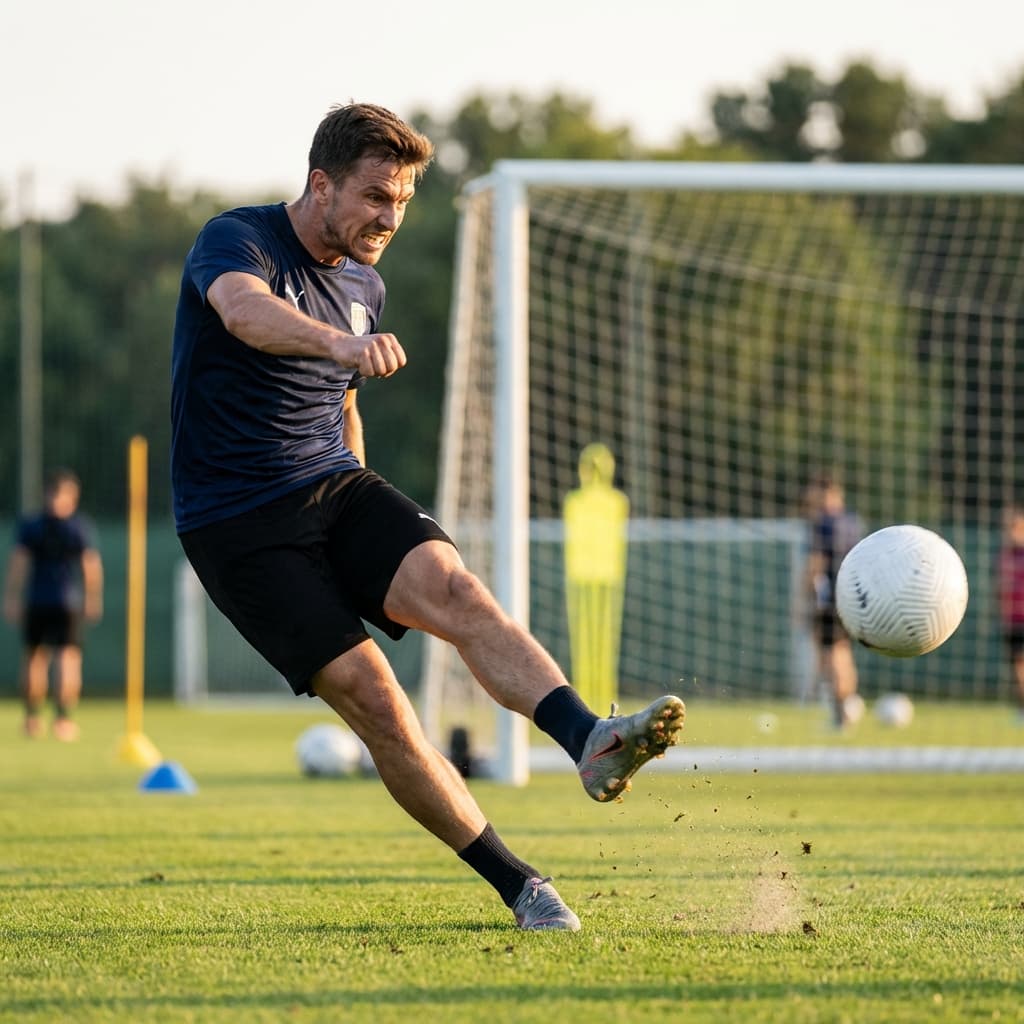 サッカーのシュート練習メニュー|精度を上げるコツと強く蹴るための自主練