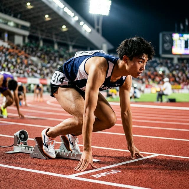 クラウチングスタートの構え3種類|バンチ・ミディアム・エロンゲーテッドの特徴と選び方