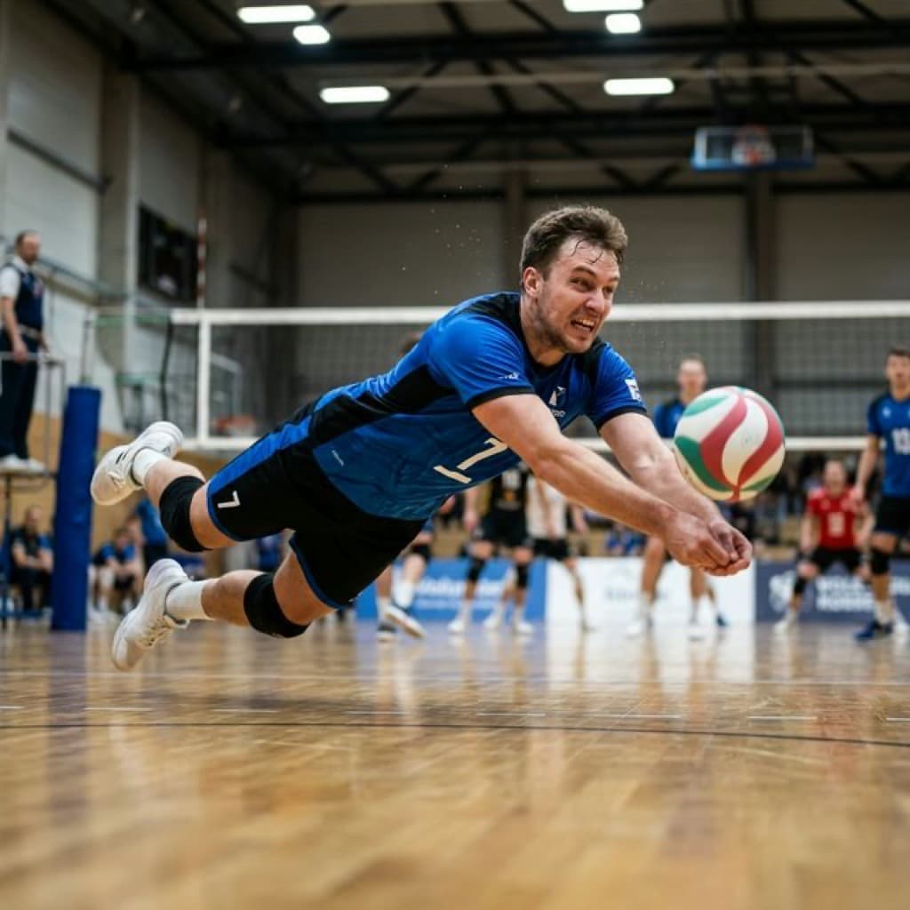 バレーボールのリベロ上達完全ガイド|守備範囲とAパス率を伸ばす実践メニュー