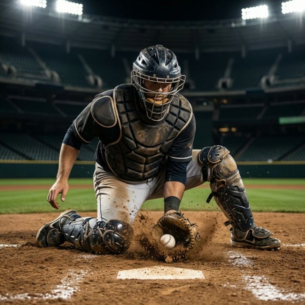 キャッチャーのブロッキング練習完全ガイド|後ろに逸らさない「鉄壁」の作り方