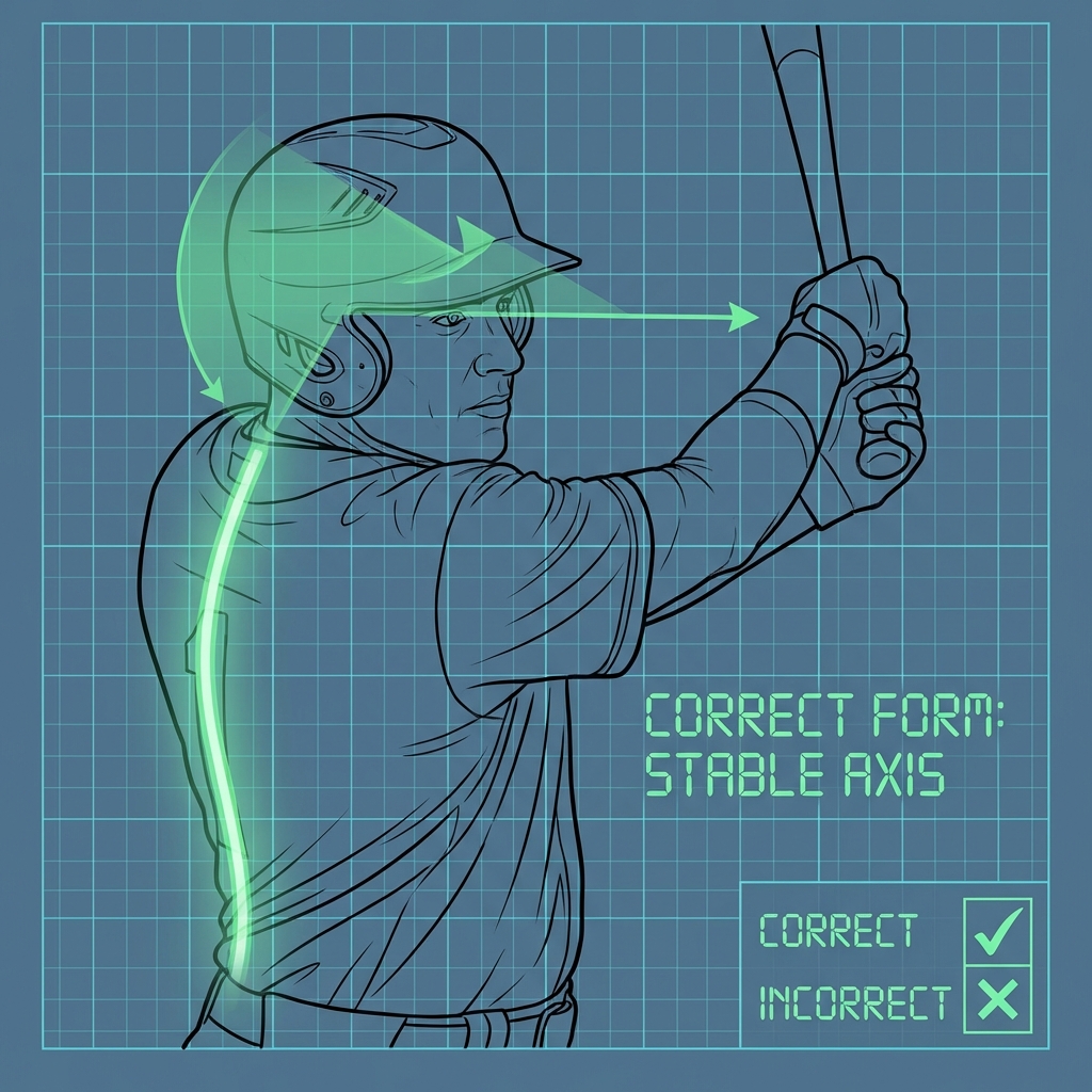 バッティングのヘッド下がりを直す真・解決法|脇を締めず「遠心力」を味方にする