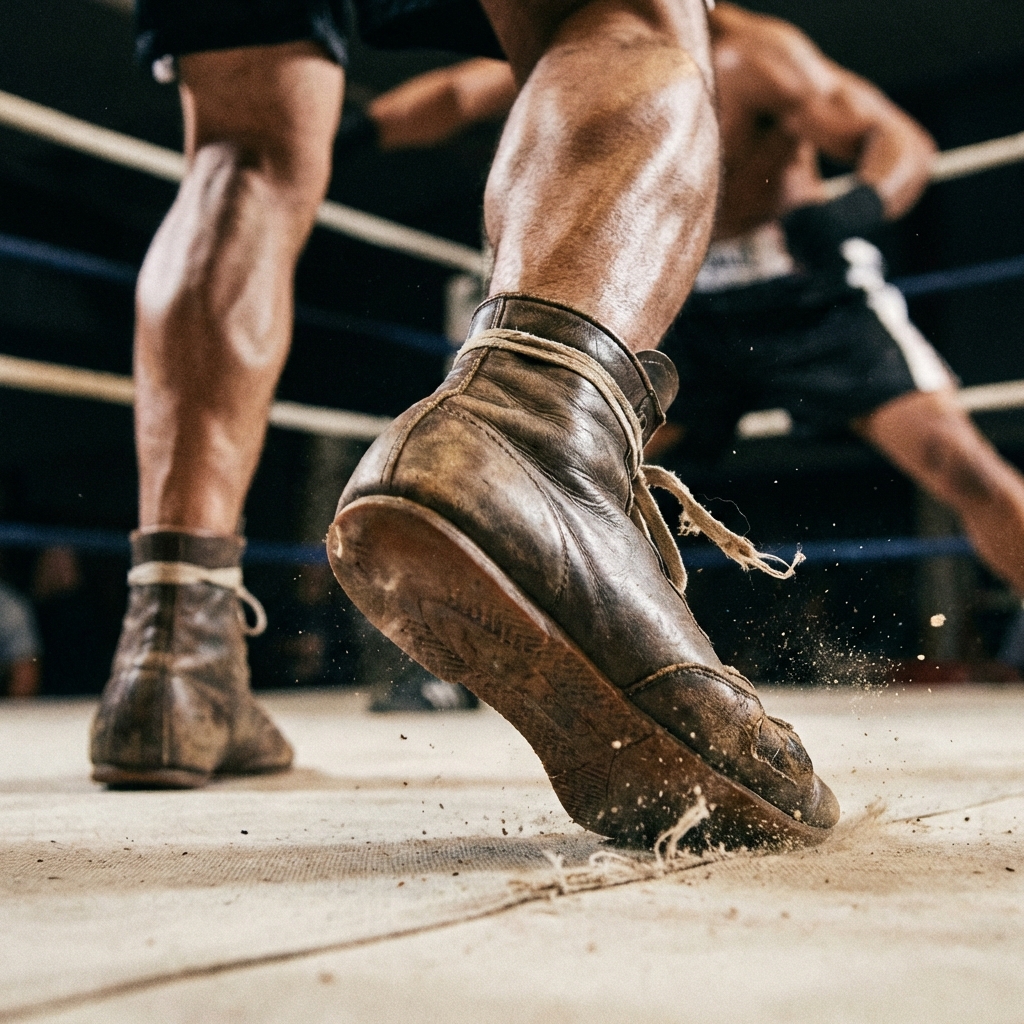 ボクシングのフットワーク基礎｜疲れないステップとピボットの練習法