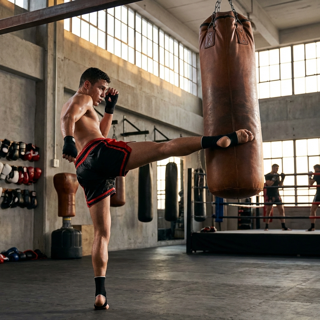 AI動画分析でキックボクシングが3倍速で上達する理由｜科学的根拠と活用法