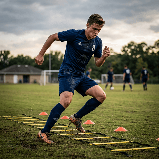 サッカーのアジリティトレーニング｜瞬発力と方向転換を爆発的に伸ばす練習法