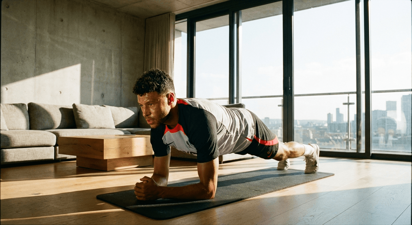 サッカー初心者の体幹トレーニング｜自宅でできる基礎メニュー