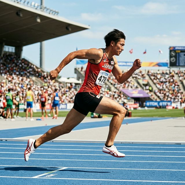 ストライド(歩幅)を安全に伸ばす方法|股関節と地面反力で100mのタイムを劇的に縮める