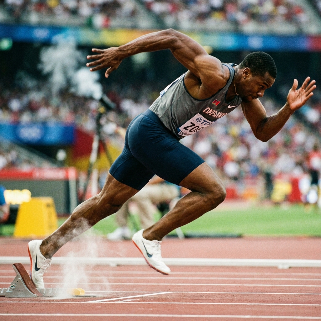 陸上短距離（100m）で足を速くする方法｜AI分析でフォーム改善